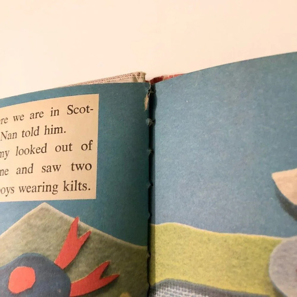 Vintage 1964 Wonder Book Around The World Cut Out Book - Picture 10 of 16